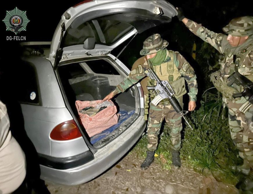 Dos personas fueron aprehendidas por transportar pasta base de cocaína