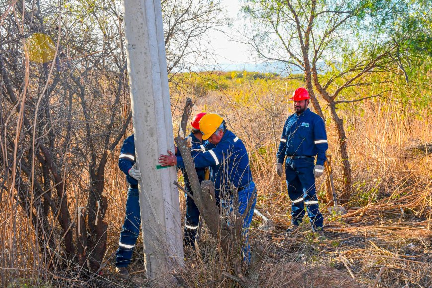 Tarija refuerza su red eléctrica: Gobernador inició construcción de Línea de Media Tensión entre San Mateo y Sella