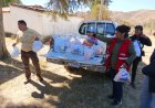 Alcaldía de Tarija entrega alimentos a familias afectadas por incendio en Pinos Sud