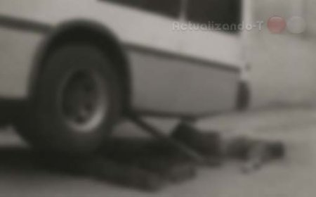 Tragedia en el Barrio San Jorge 1 de Tarija, un mecánico fallece y otro queda gravemente herido por un bus