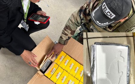 La policía encontró clorhidrato de cocaína transportado como encomienda de La Paz a Tarija.