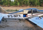 Narco muere en Brasil mientras custodiaba avioneta boliviana con media tonelada de cocaína
