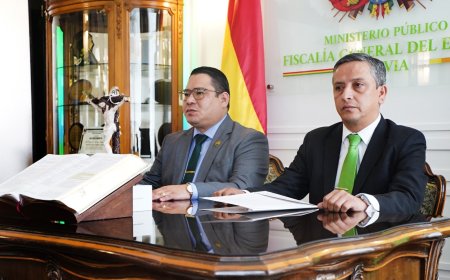 José Ernesto Mogro Palacios asume como Fiscal Departamental de Tarija en reemplazo de Sandra Gutiérrez.