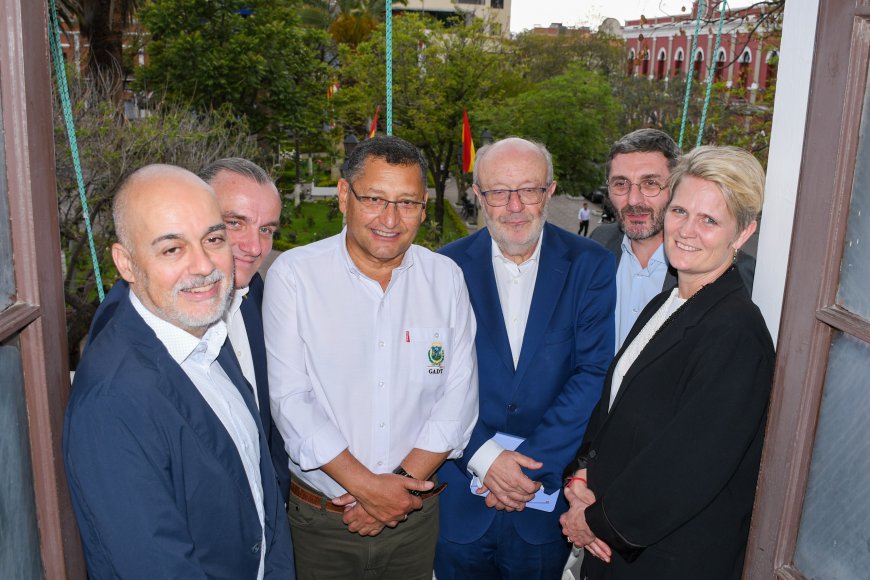 Tarija busca aliados europeos para consolidar políticas contra el cambio climático.