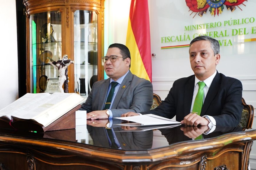 José Ernesto Mogro Palacios asume como Fiscal Departamental de Tarija en reemplazo de Sandra Gutiérrez.