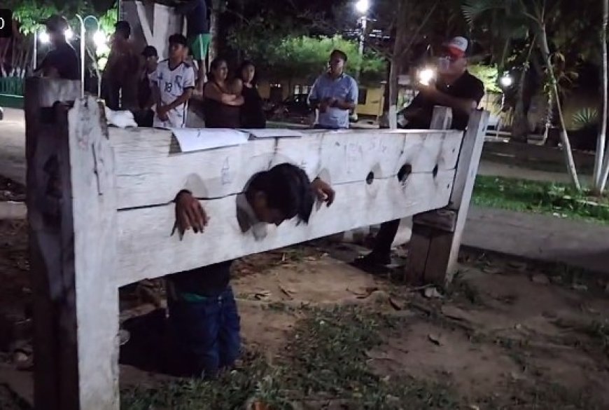 El particular castigo a un antisocial en San Buenaventura.