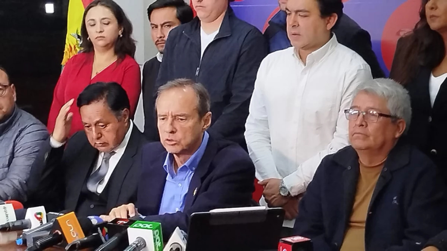 Tuto reconoce victoria de Paz y ofrece apoyo legislativo para garantizar la gobernabilidad.