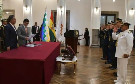 Presidente Paz posesionó al nuevo Alto Mando Militar con el compromiso de renovar las FF.AA. y fortalecer su vínculo con el pueblo