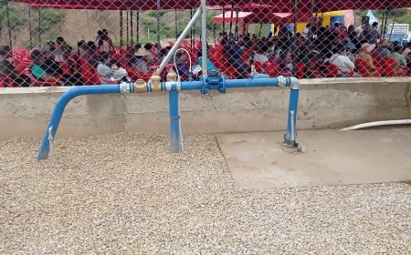 Inauguran un sistema de agua potable que transformará la vida de 1.900 vecinos en Tarija