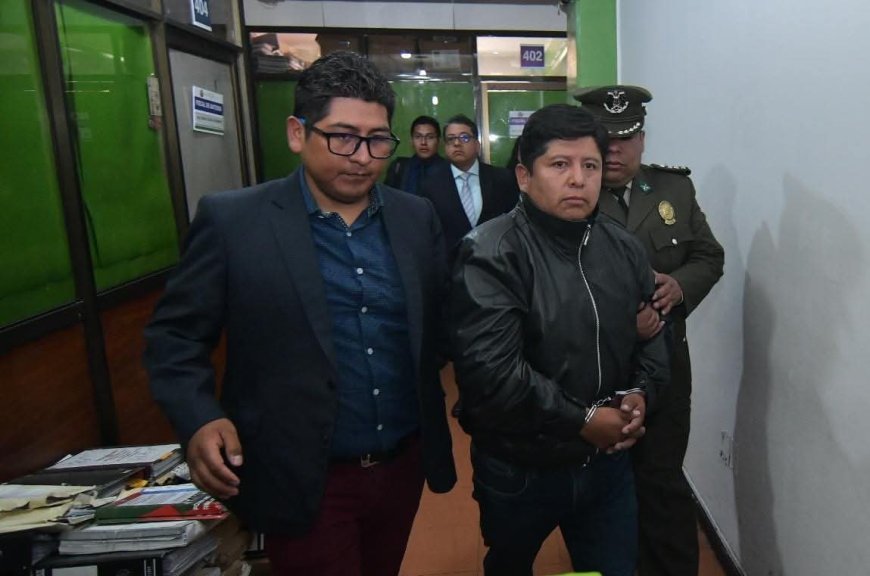 Juan Carlos Huarachi es enviado al penal de San Pedro por seis meses