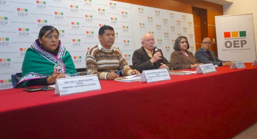 TSE convoca a Elecciones Subnacionales para el 22 de marzo de 2026