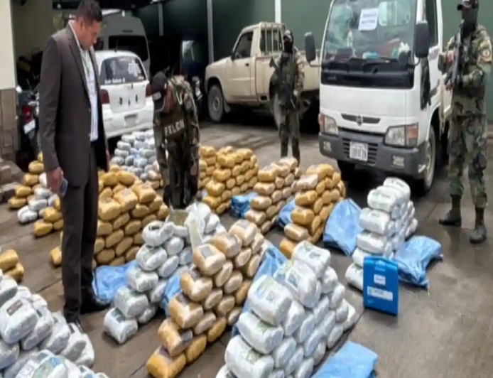 Hallan Más De Dos Toneladas De Marihuana En Una Choza En Quillacollo