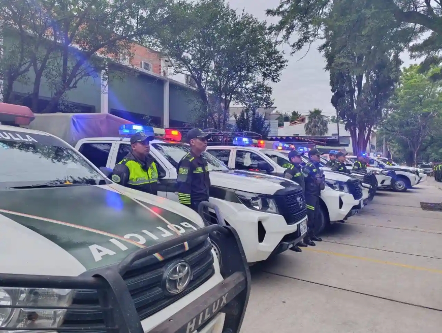 La Policía en Tarija Activa un Operativo Especial por las Fiestas de Fin de Año