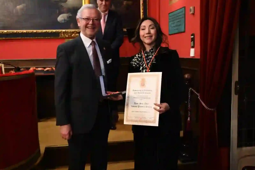 Vanessa Pereira Durán ingresa a la Academia de la Diplomacia del Reino de España.