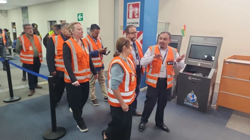 La Administración de Seguridad Aérea de EE.UU. Evalúa el Sistema de seguridad del Aeropuerto de El Alto.