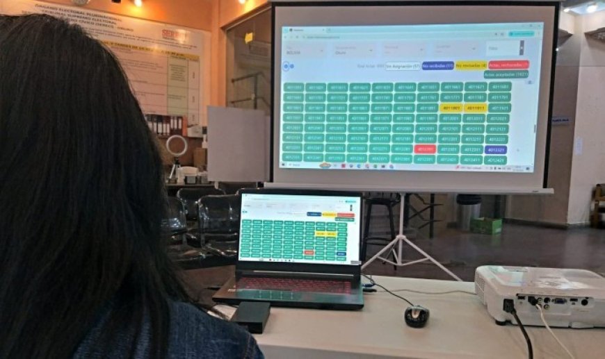 TSE: SIREPRE permitirá conocer resultados preliminares el mismo día de la jornada electoral