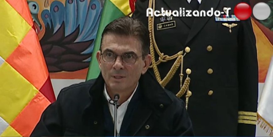 Presidente Rodrigo Paz denuncia red transnacional de robo y sabotaje de combustibles que afecta a Bolivia