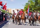 Asociaciones hípicas participan del desfile cívico por el 15 de Abril en Tarija