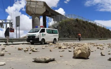 Bolivia cumple 22 días de bloqueos y este viernes se registran 51 puntos de conflicto; Tarija y Beni mantienen rutas expeditas