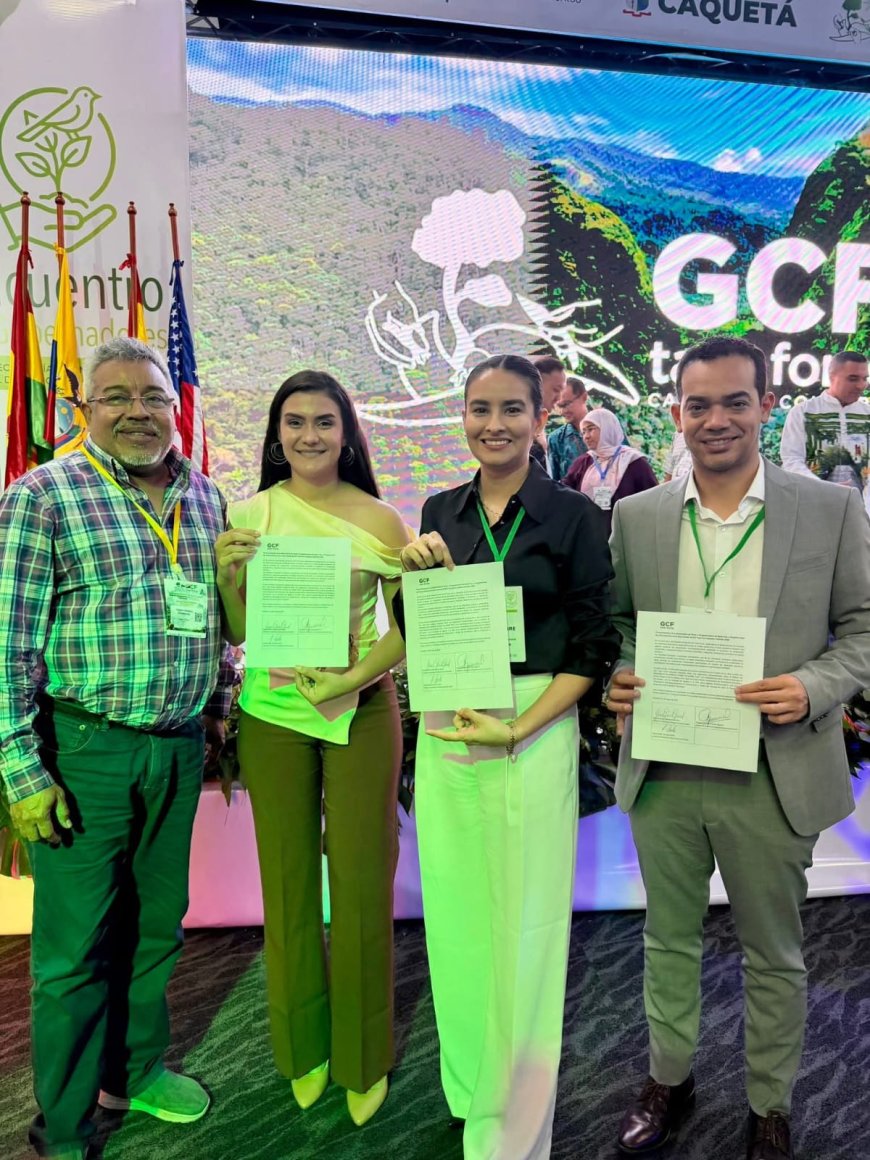 Vicegobernador de Tarija firma acuerdo ambiental en foro internacional sobre clima y bosques