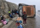 Bus de La Empresa Padcaya Trasladaba 31 pasajeros y 3 Perdieron la Vida en el Accidente Suscitado en Cochas.
