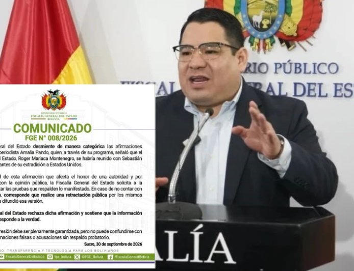 Fiscalía niega encuentro entre Roger Mariaca y Sebastián Marset y exige pruebas