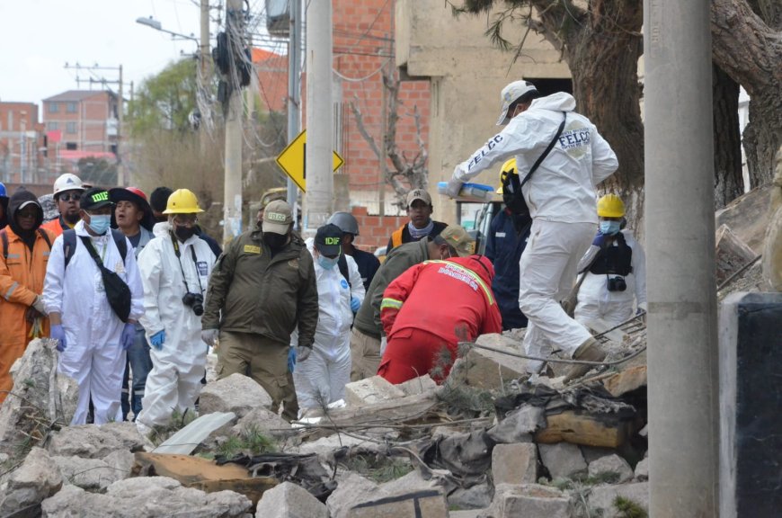 Sube A Seis La Cifra De Fallecidos Por Las Explosiones En Viacha, Tres Soldados Ya Fueron Identificados