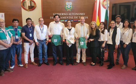 Gobernación de Tarija e INE unen esfuerzos para impulsar el Censo Agropecuario