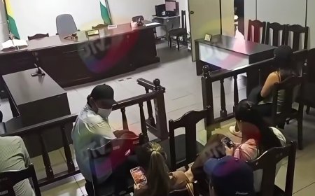 Fiscal acusado de cobrar por asistir a audiencias comparece ante un juez en Santa Cruz