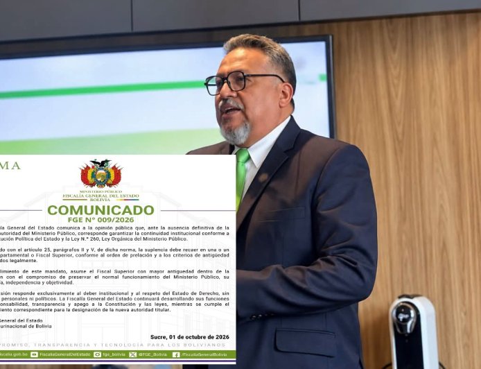 Luis Montaño asume como Fiscal General interino del Estado tras la aprehensión de Mariaca