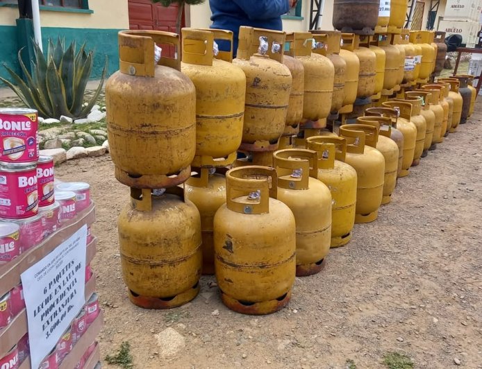 Decomisaron 555 garrafas de GLP en operativos contra el contrabando fronterizo durante 2026