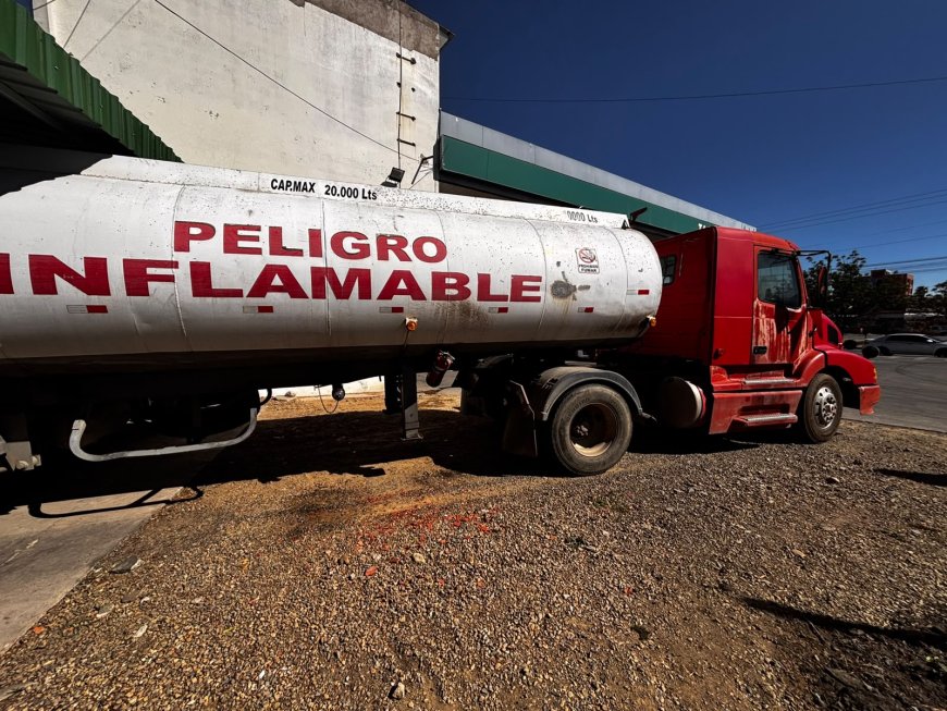 ANH suspende venta de combustibles y precinta cisterna tras cargar diésel en tanque de gasolina en Tarija