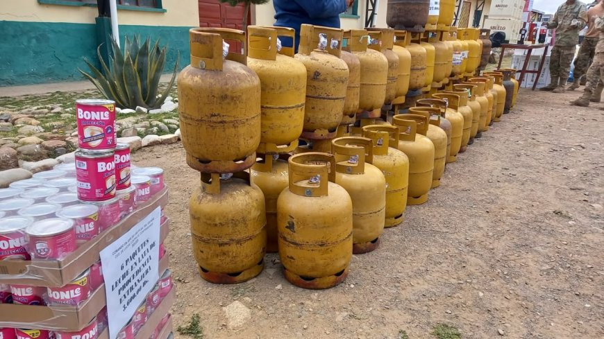 Decomisaron 555 garrafas de GLP en operativos contra el contrabando fronterizo durante 2026