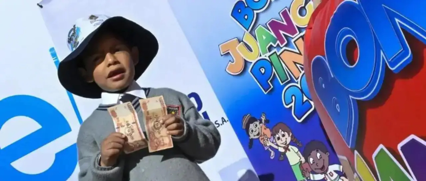 Bono Juancito Pinto de Bs 300 comienza a pagarse este lunes en Bolivia con cronograma según la cédula de identidad