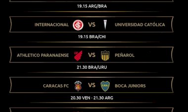 ¡Comienza la acción de la Fase de Grupos! Copa Libertadores.