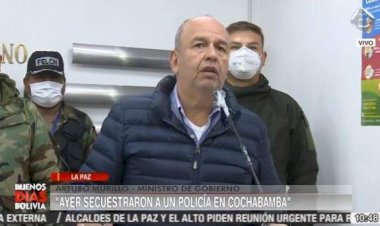 Gobierno secuestra 107 kilogramos de droga, explosivos y culpa al MAS