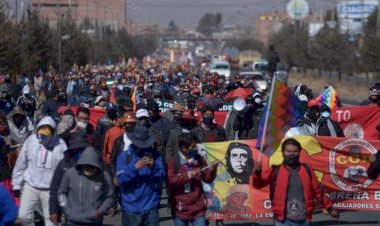 Marchas, bloqueos y desacato al distanciamiento en una jornada de protestas
