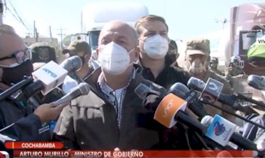 Murillo denuncia plan para dinamitar cisternas con oxígeno; hay cambio de ruta hacia occidente