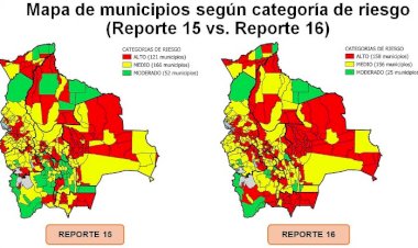 En el país hay 158 municipios en alto riesgo por el COVID-19, 37 más que la pasada semana