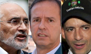 Camacho dice que declinación de Áñez es una derrota; Tuto valora renuncia y Mesa se abre al diálogo