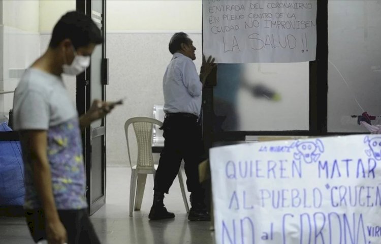 Hijo de la paciente con coronavirus habla del drama que viven
