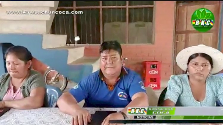 Dirigente cocalero en RKC: Damos 24 horas para que la Policía abandone el Trópico