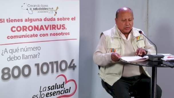 Bolivia reporta 59 nuevos casos de coronavirus y un total de 866