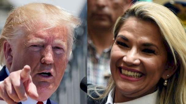 Presidente de EEUU llama a Añez para «expresar su solidaridad democrática»