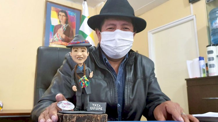 Quispe entrega oficinas de Fondo Indígena y descarta otro cargo en el Gobierno