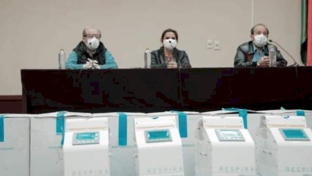 Ministro de Salud asegura que los respiradores “van a servir muchísimos años”