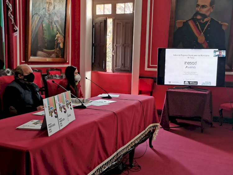 Este viernes la Gobernación presento el Índice de Progreso Social de Tarija